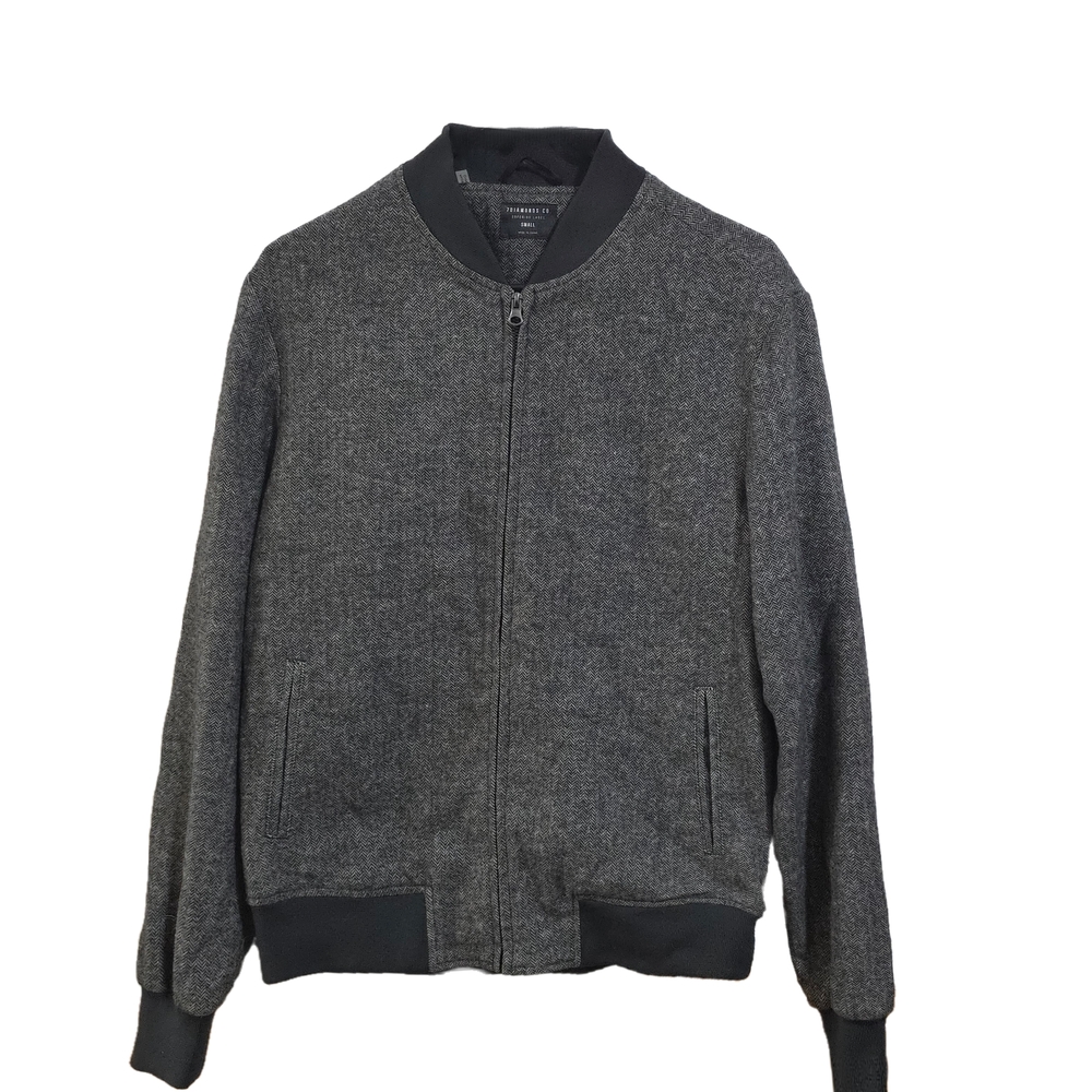 7 Diamonds Charcoal Bomber Jacket